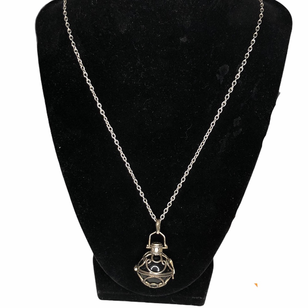 Chakra Harmony Ball Bola Pendant Necklace